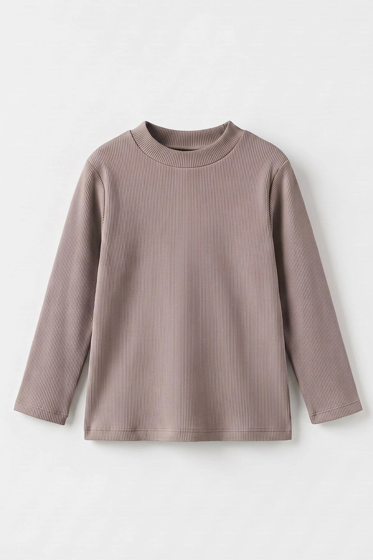 Vizon (5-12 Yaş) Yarım Balıkçı Yaka Kaşkorse Çocuk Body Sweatshirt 495517