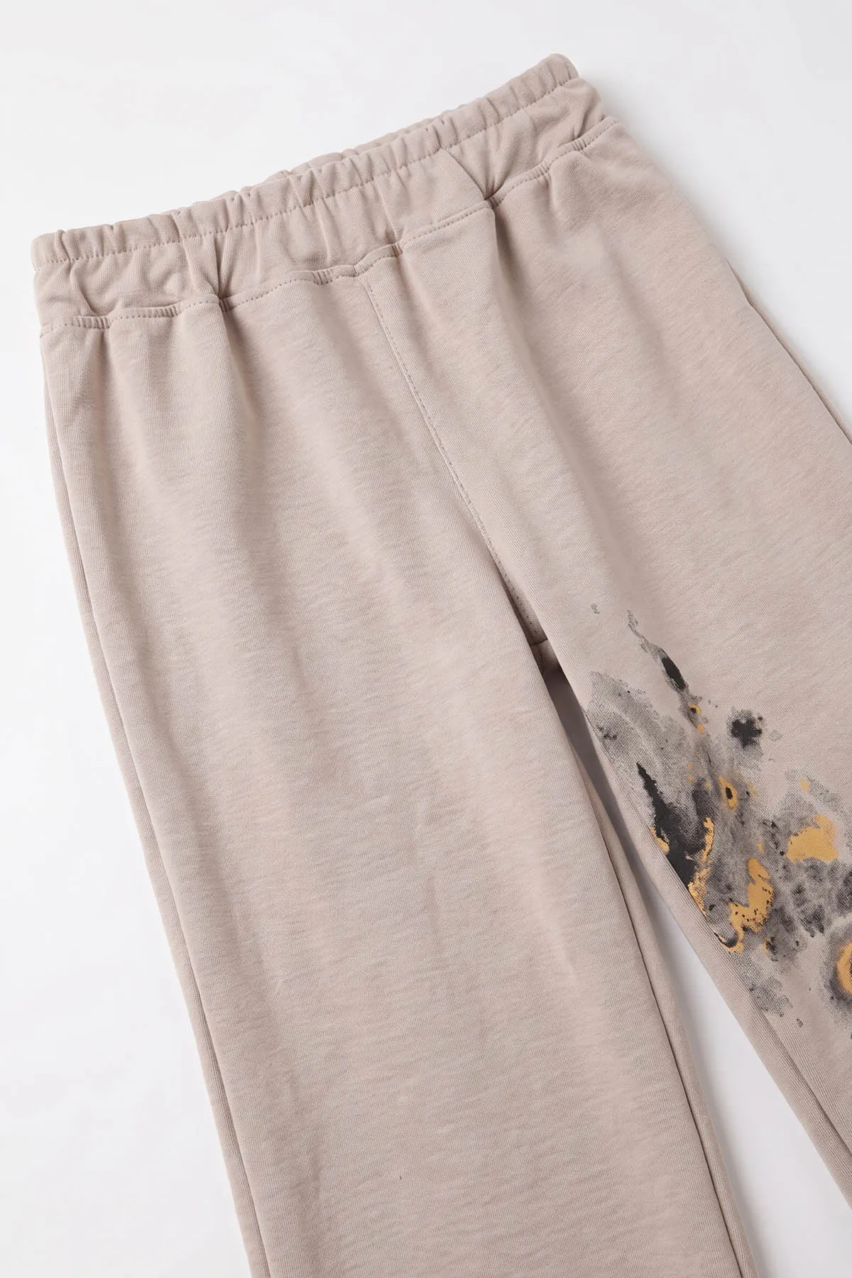 Vizon (5-12 Yaş)Batik Boyalı Modal Kumaş Kız Çocuk 2'li Takım 490962