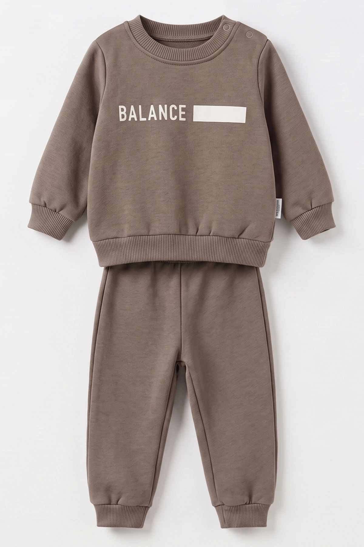 Vizon (9-18 Ay) Balance Baskılı İçi Şardonlu Erkek Bebek Kışlık Takım 493924