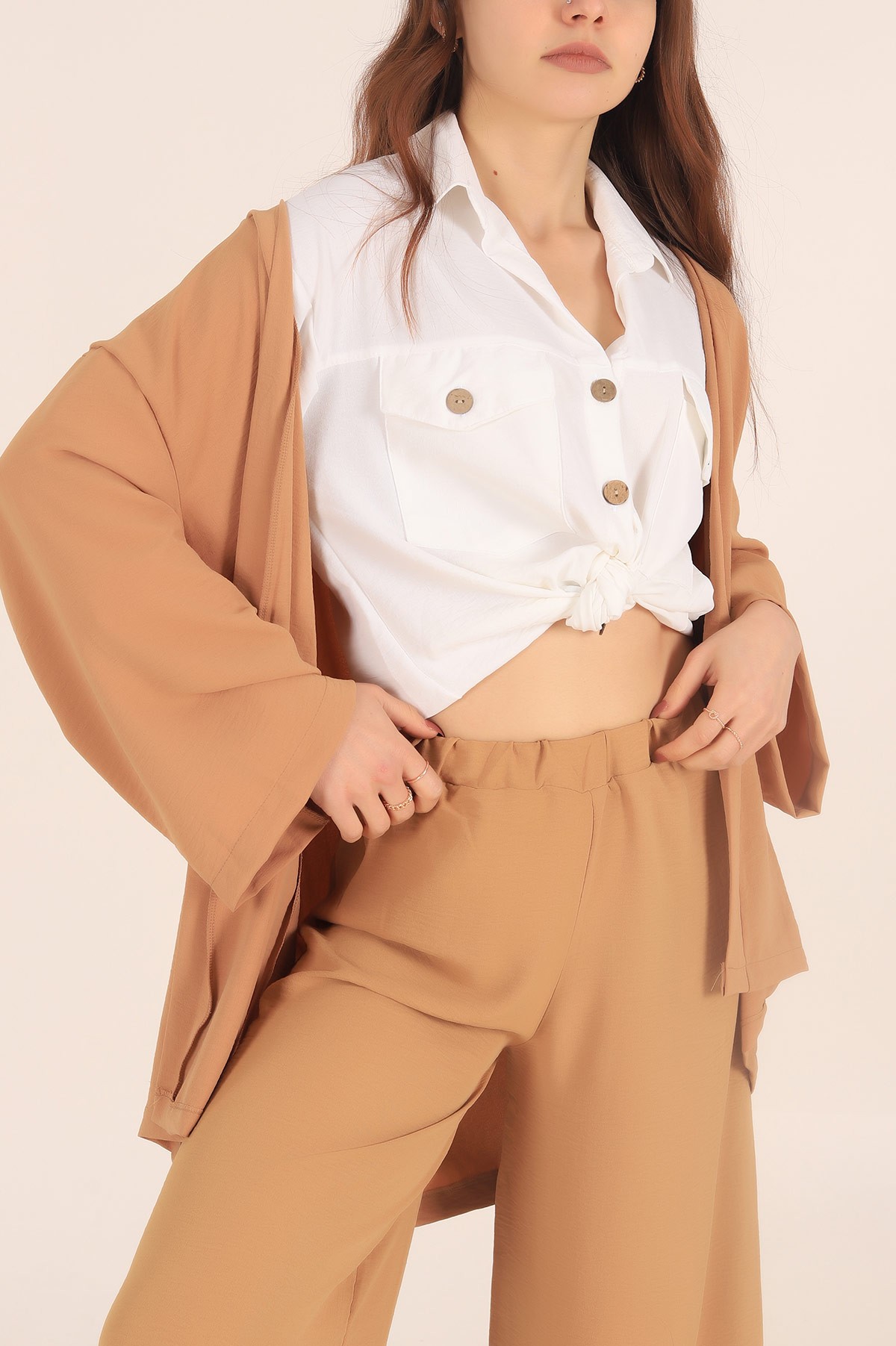 Vizon Aerobin Kumaş Kimono 170358