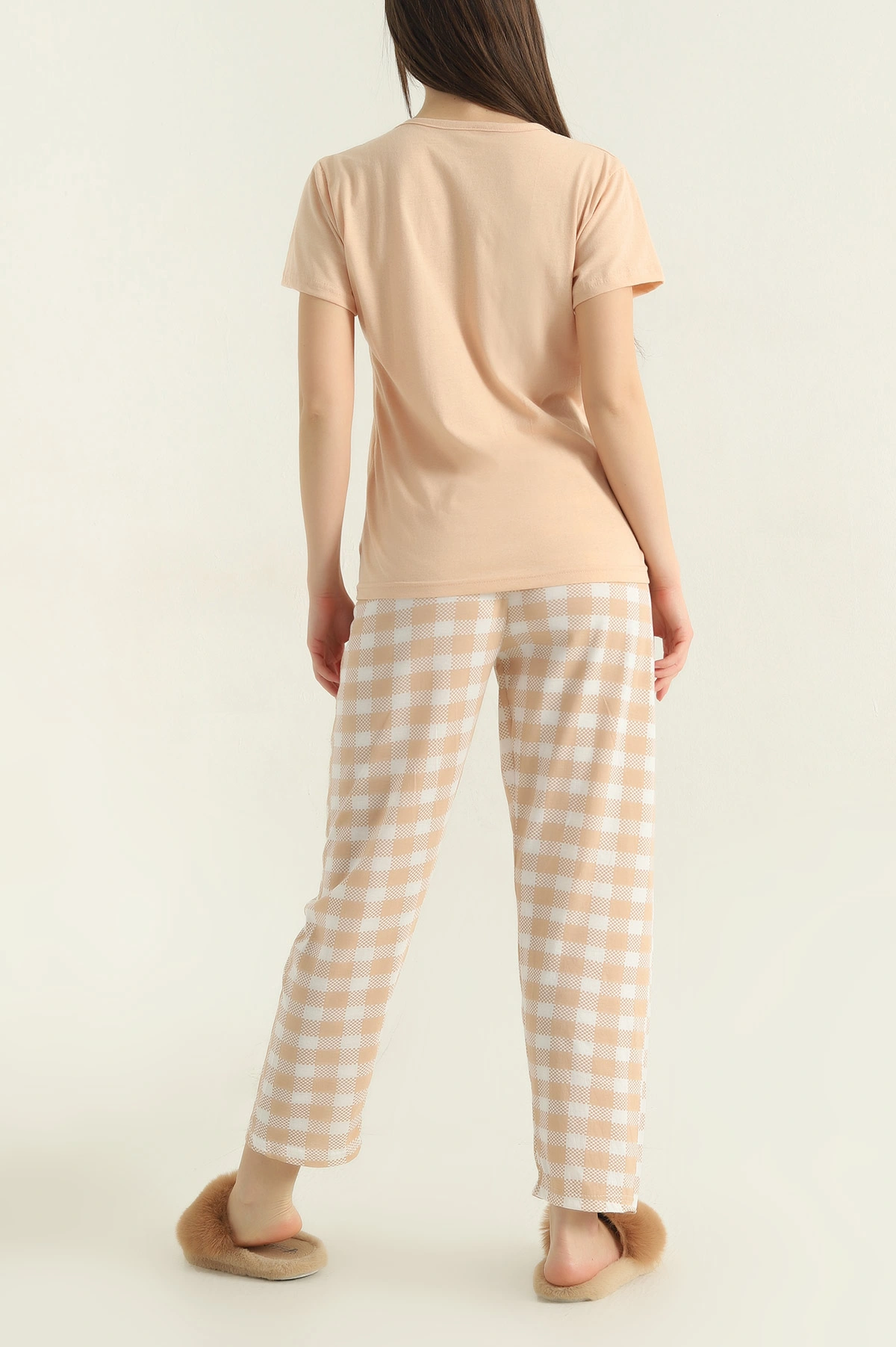 Vizon Baskılı Kadın Pijama Takımı 357153