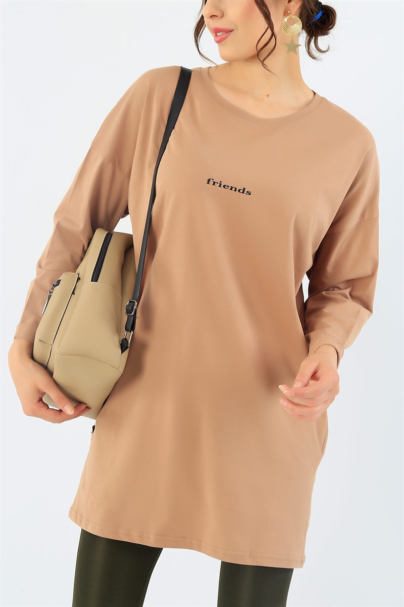 Vizon Baskılı Tunik 37351