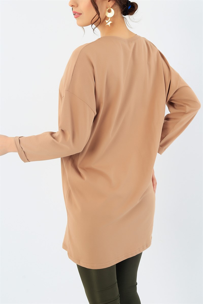 Vizon Baskılı Tunik 37351
