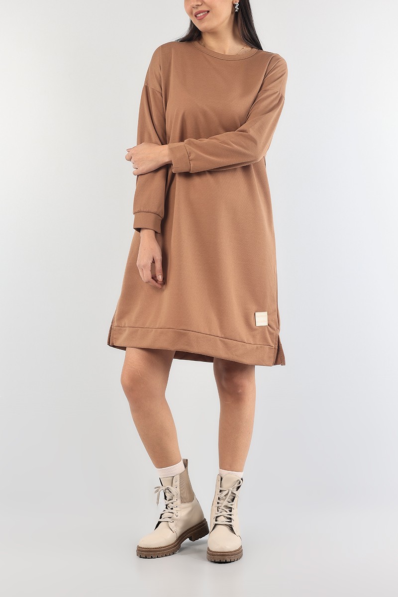 Vizon Bisiklet Yaka Elbise Tunik 89281