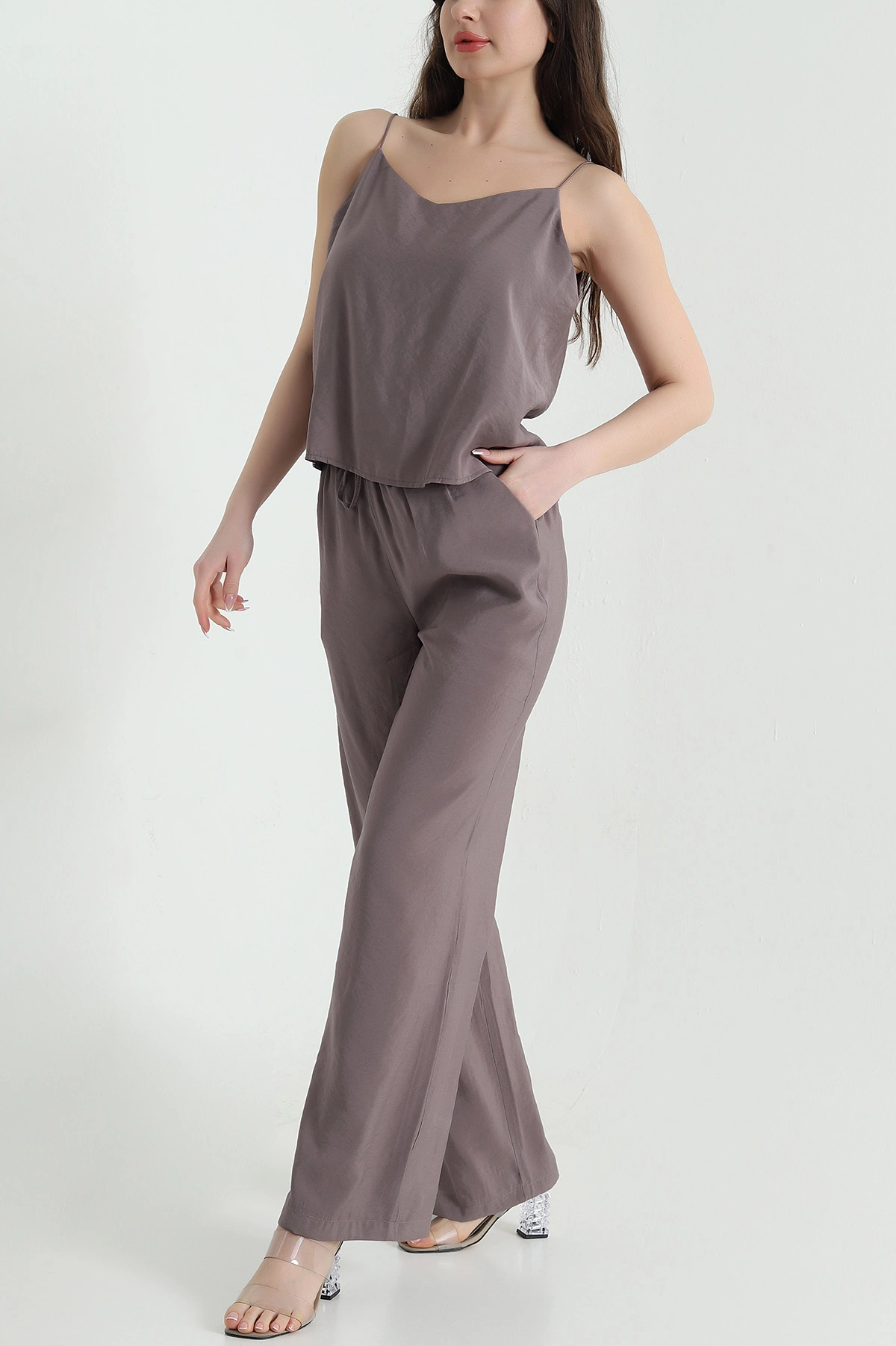 Vizon Bluz Pantolon Modal Kadın İkili Takım 454829