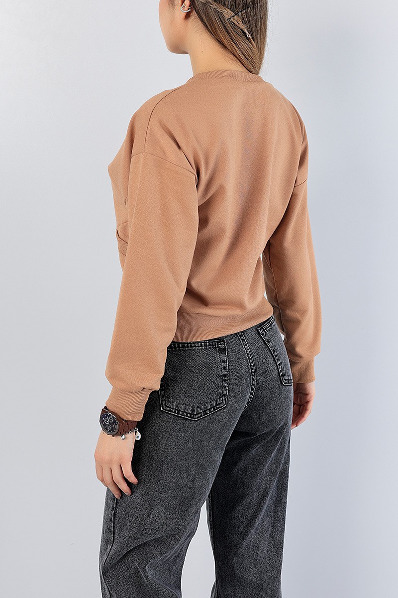 Vizon Cep Tasarım Bayan Sweat 77492