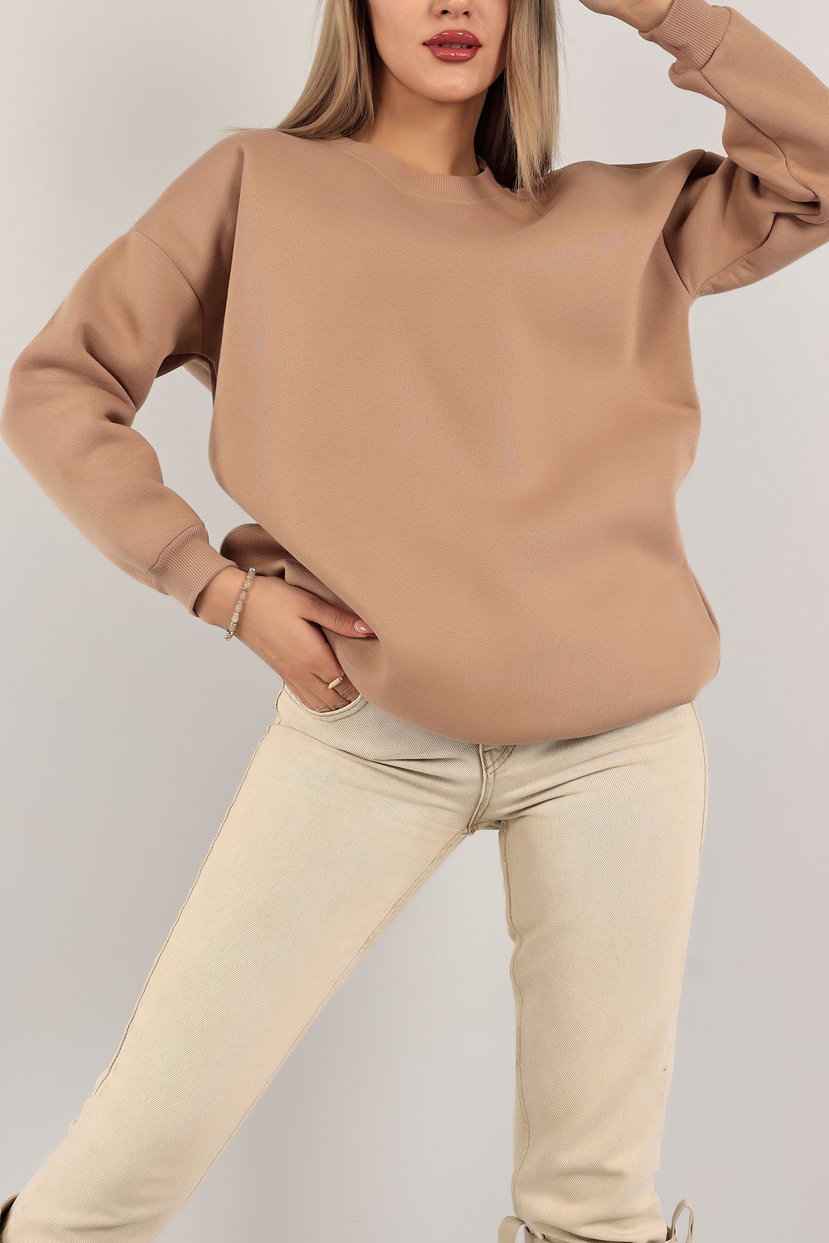 Vizon İçi Şardonlu Bayan Sweat 142965