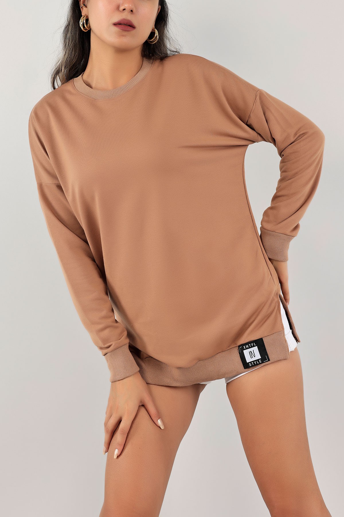 Vizon İki İp Bayan Sweat 128888