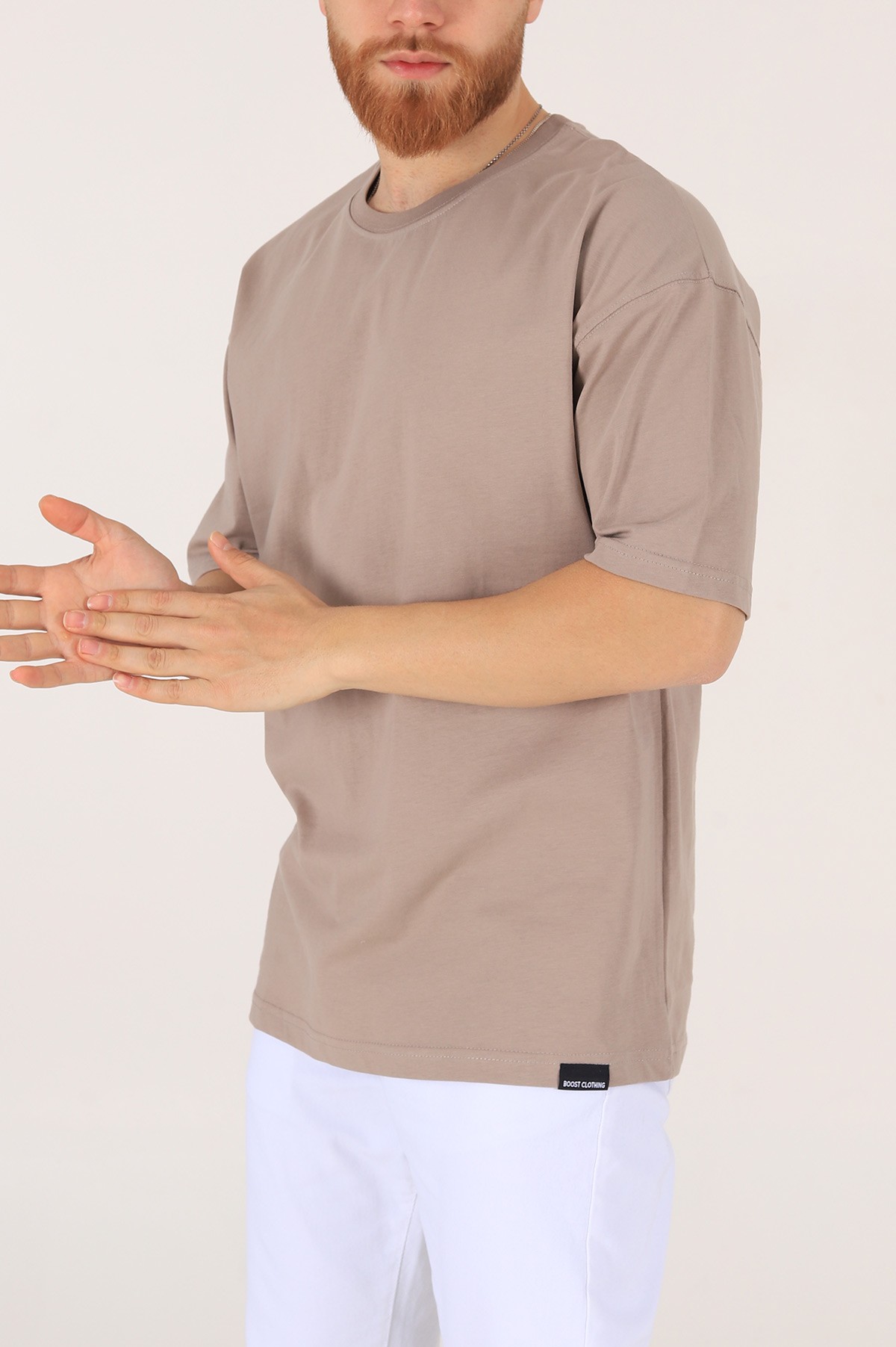 Vizon Oversize Erkek Tişört 170999