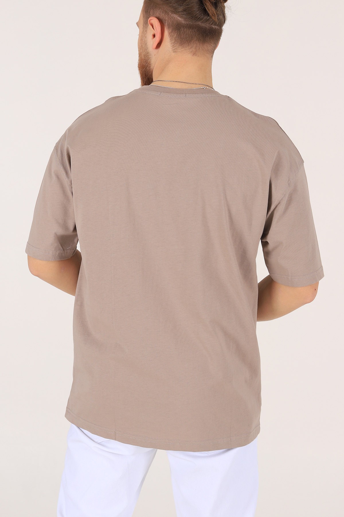 Vizon Oversize Erkek Tişört 170999