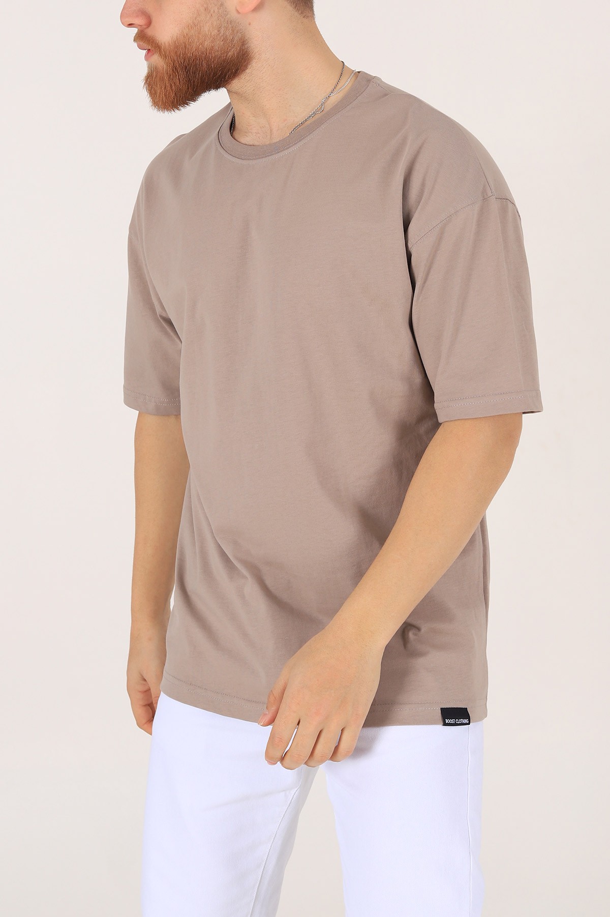 Vizon Oversize Erkek Tişört 170999