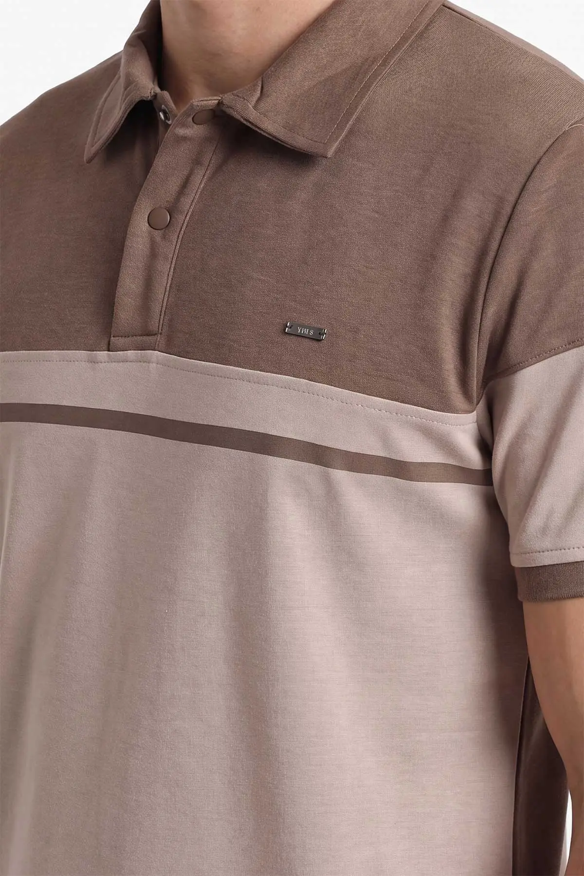 Vizon Oysho Kumaş Polo Yaka Erkek Tişört 471685