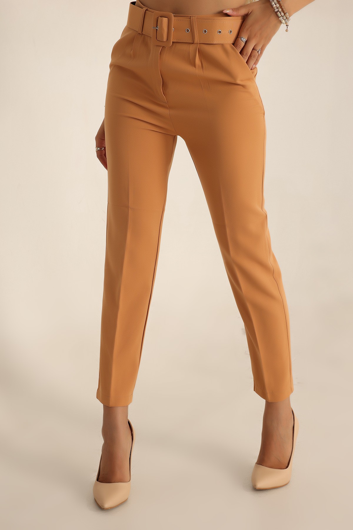 Vizon Pileli Bayan Pantalon 196213