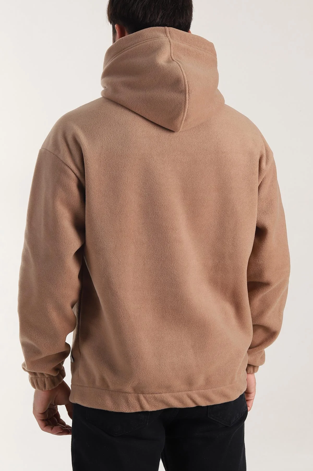 Vizon Polar Kumaş Kapüşonlu Erkek Sweatshirt 408508
