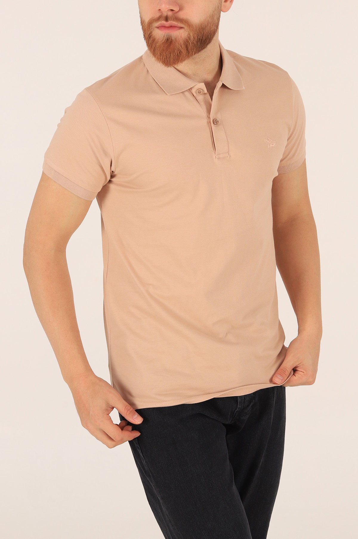 Vizon Polo Yaka Dügmeli Erkek Tişört 171495