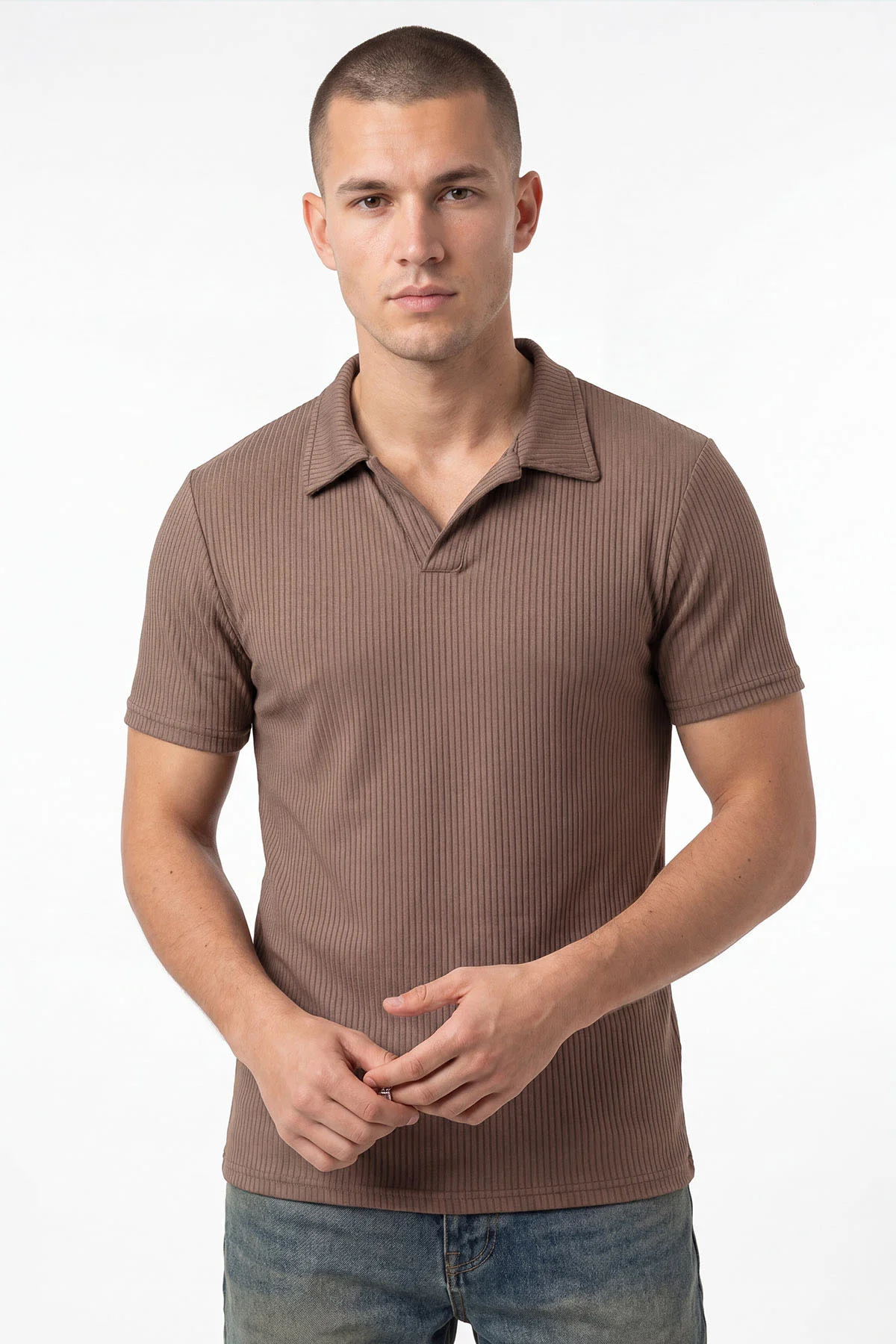 Vizon Polo Yaka Erkek Tişört 458877