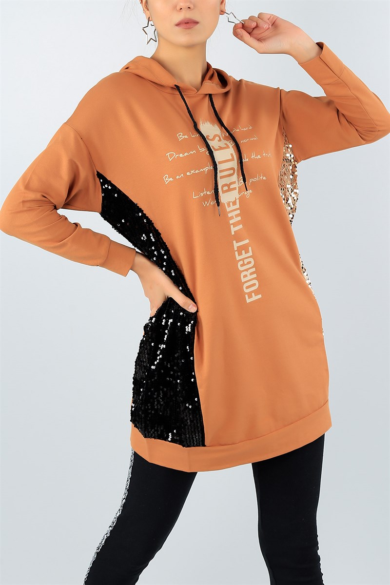 Vizon Pul Payet Tasarım Tunik 44755