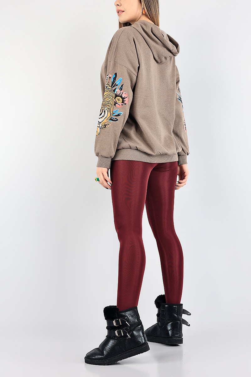 Vizon Şardonlu Bayan Sweat 88343