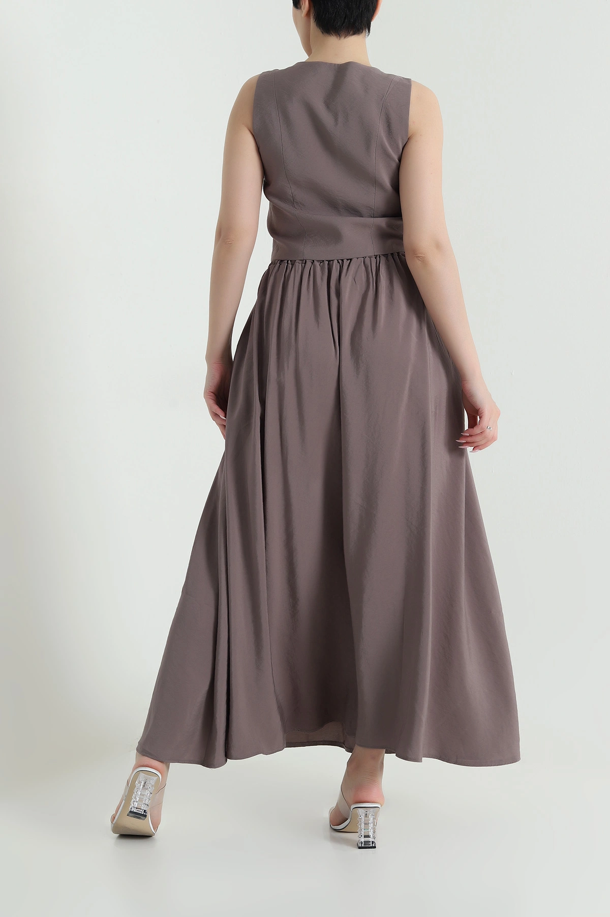 Vizon V Yaka Tencel Kadın İkili Takım 462588