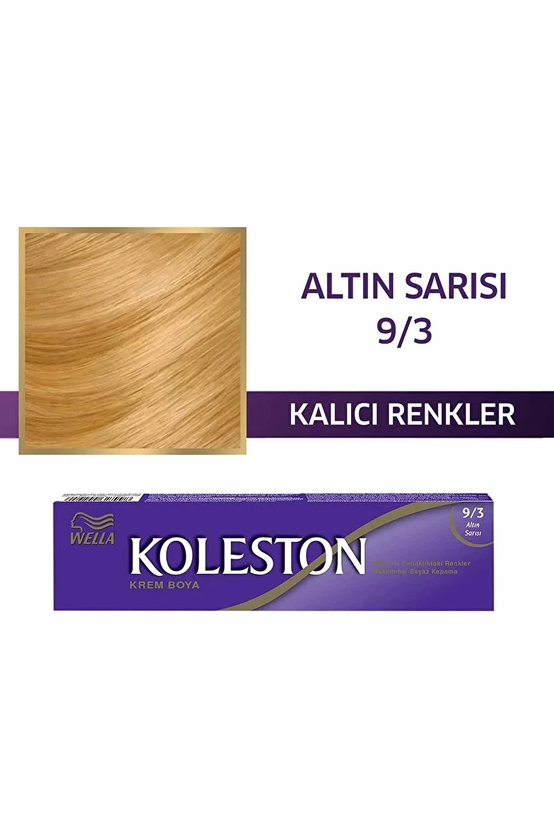 Wella Koleston Single 9/3 Altın Sarısı 261473