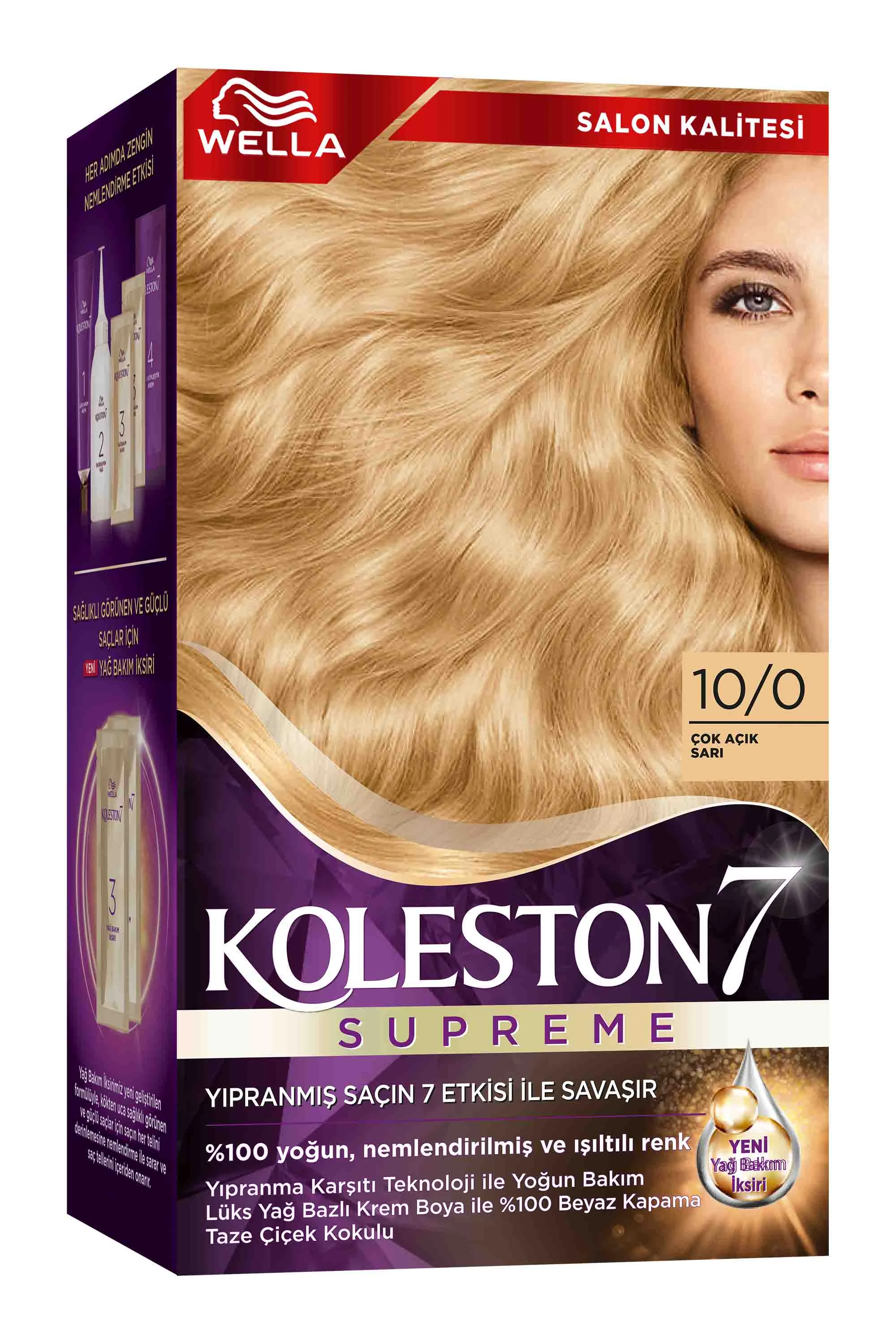 Wella Koleston Supreme Kit 10/0 Çok Açık Sarı 261839