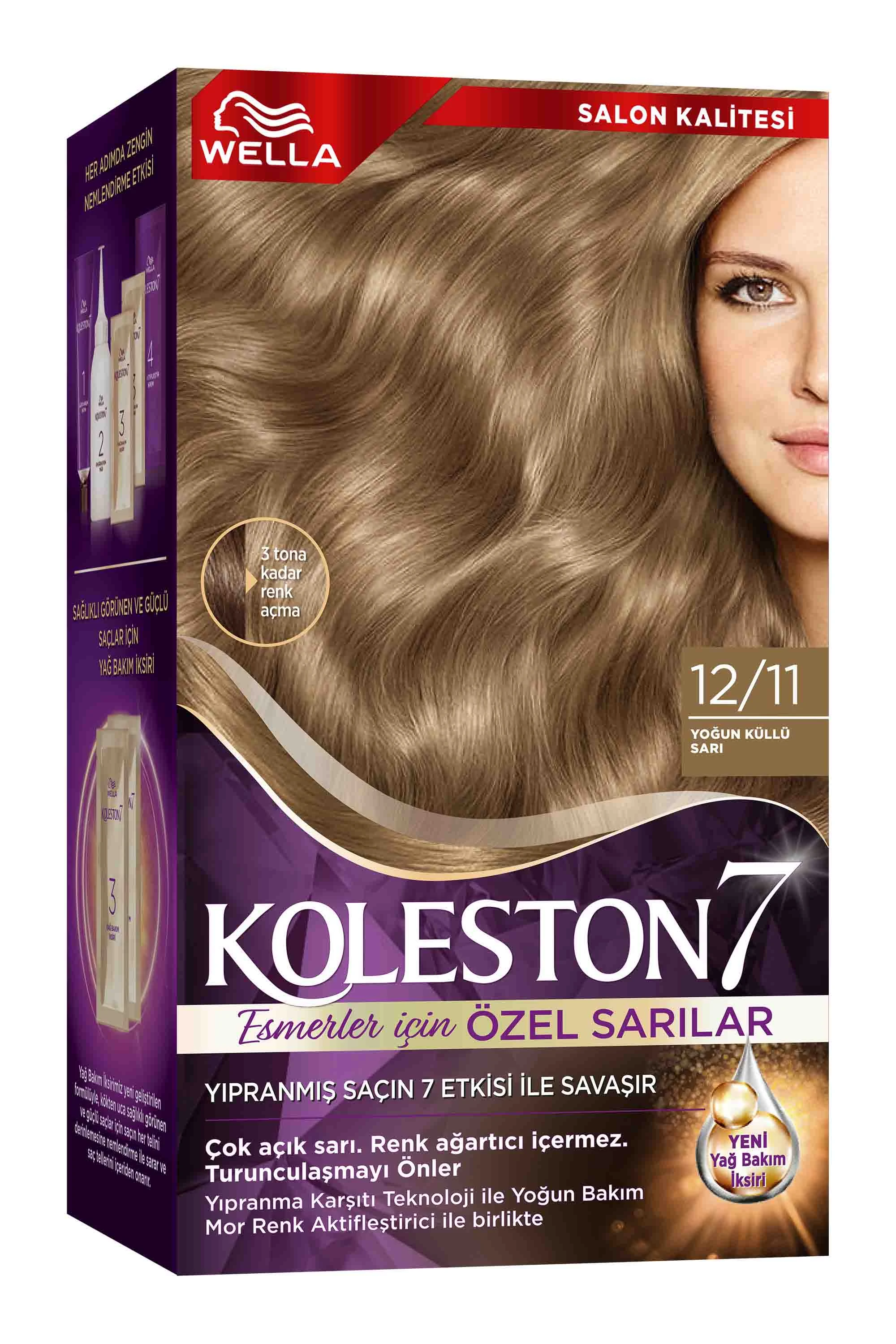 Wella Koleston Supreme Kit 12/11 Yoğun Küllü Sarı 261842