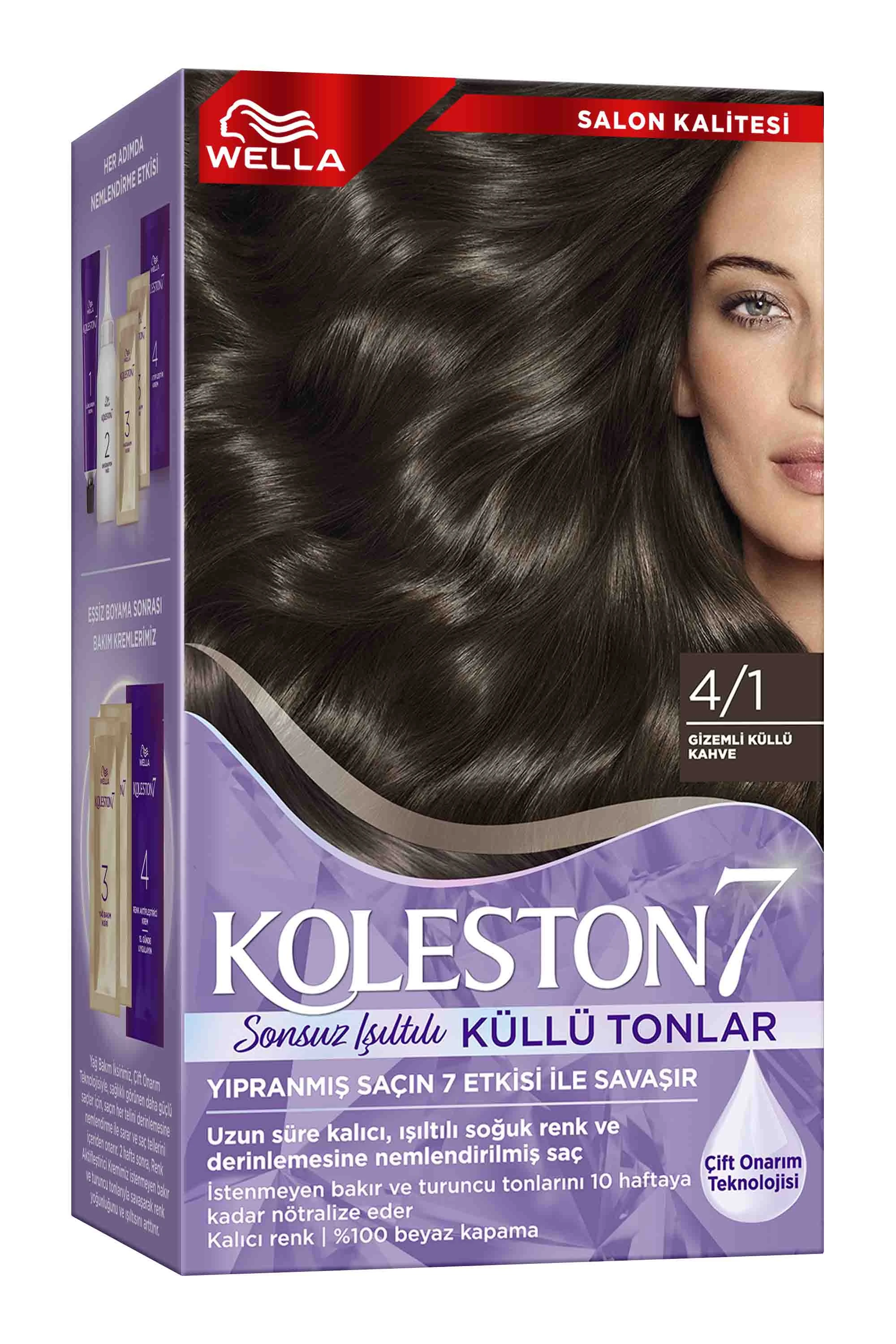 Wella Koleston Supreme Kit 4/1 Gizemli Küllü Kumral 261845