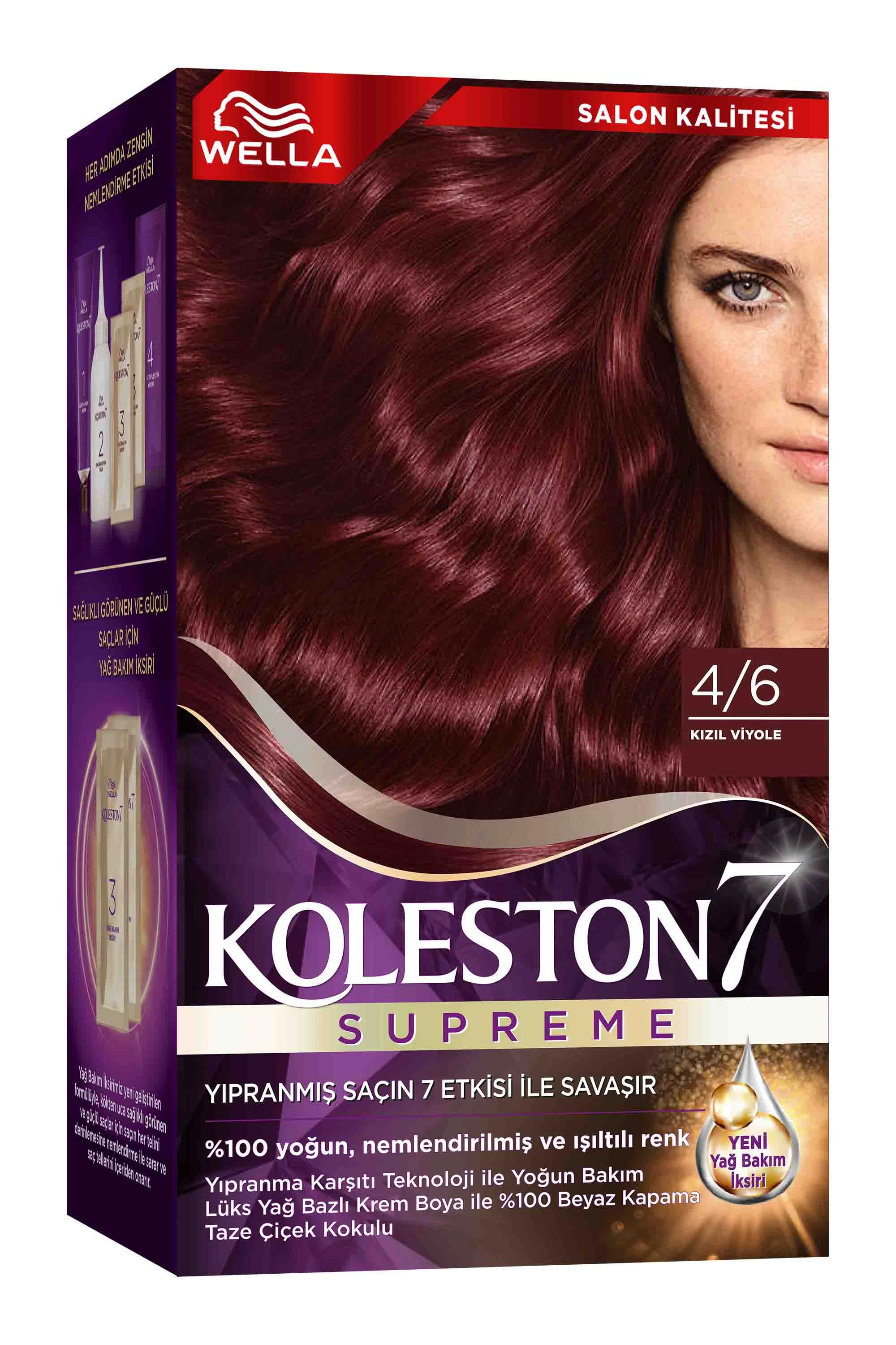 Wella Koleston Supreme Kit 4/6 Kızıl Viyole 261811