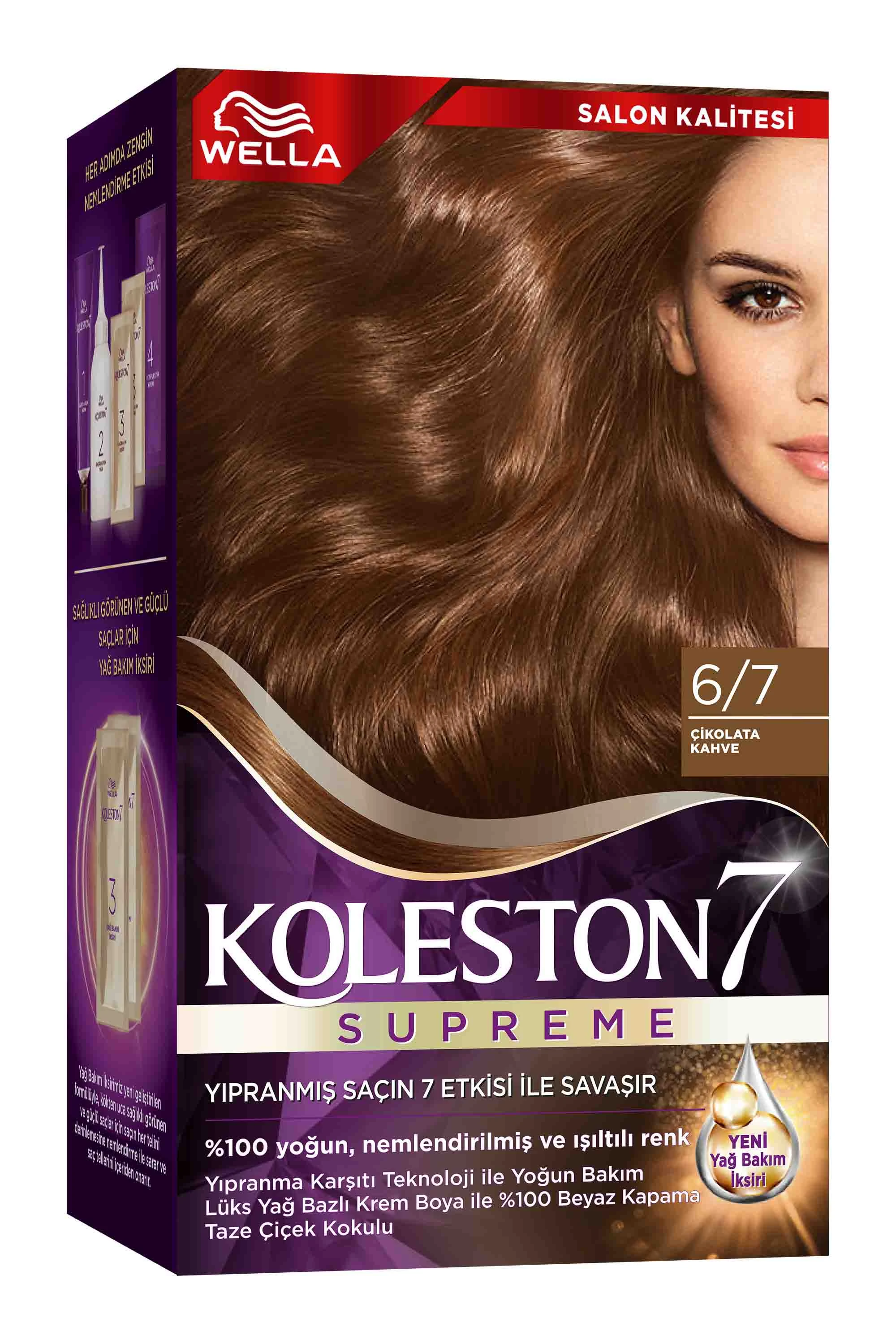 Wella Koleston Supreme Kit 6/7 Çikolata Kahve 261825