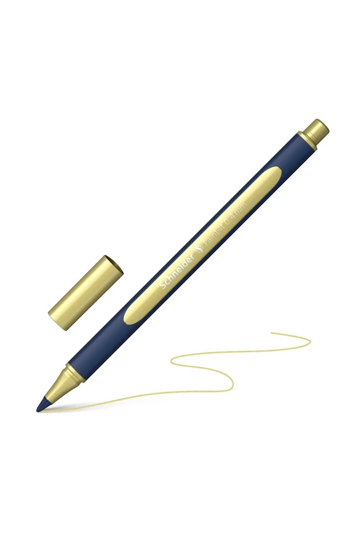 Yağ Yeşili Schneider Paint-it 050 Metalik Rollerball Tükenmez Kalem 0.4 Mm 298896