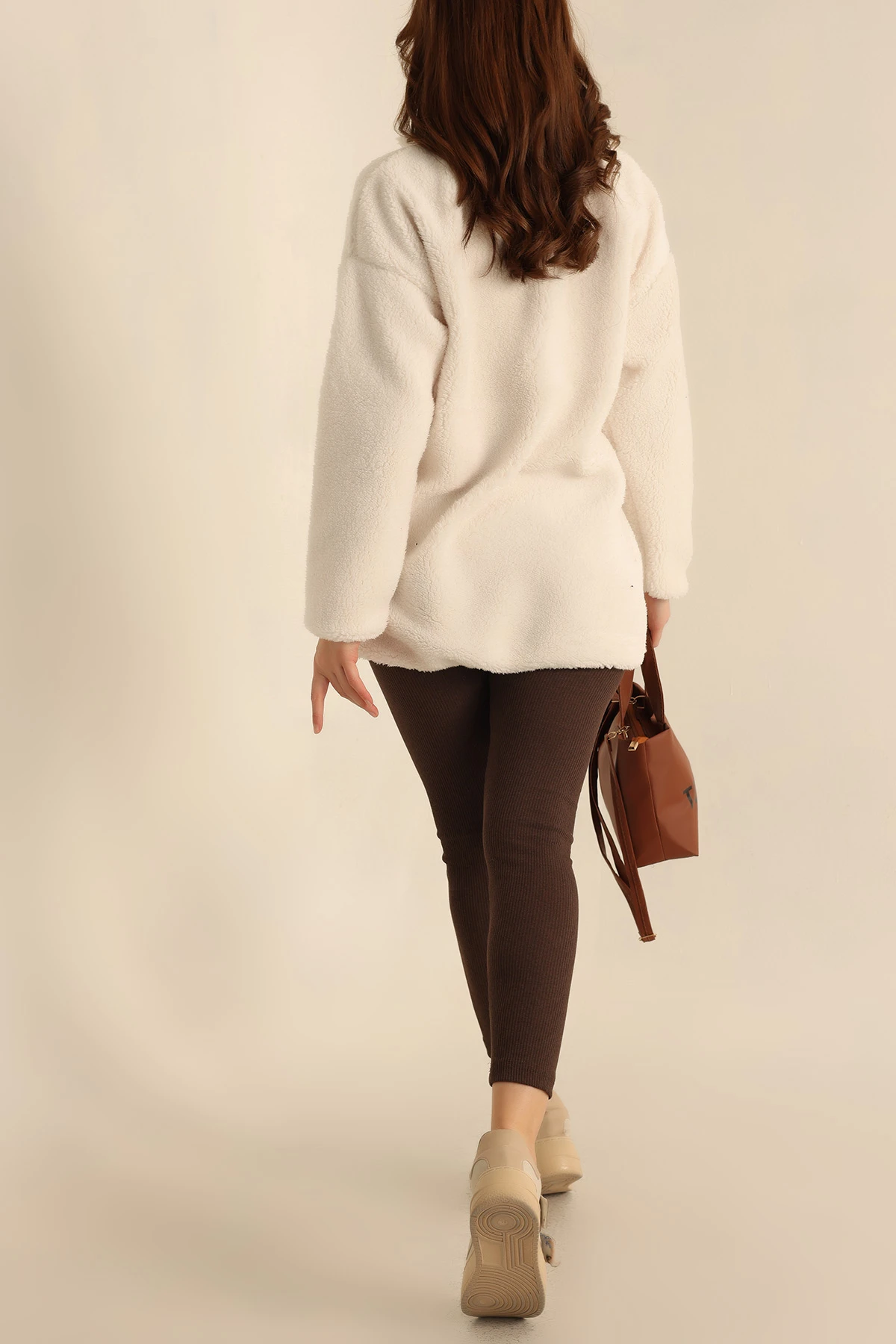 Yarım Fermuarlı Wellsoft Yumoş Sweat 226072