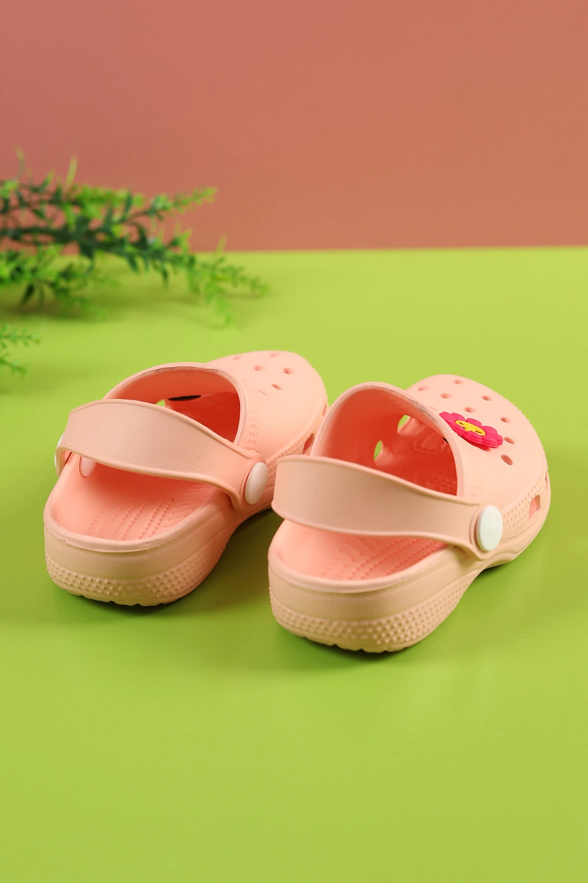 Yavru Ağzı (22-25) Figürlü Eva Bebe Terlik & Sandalet 258820