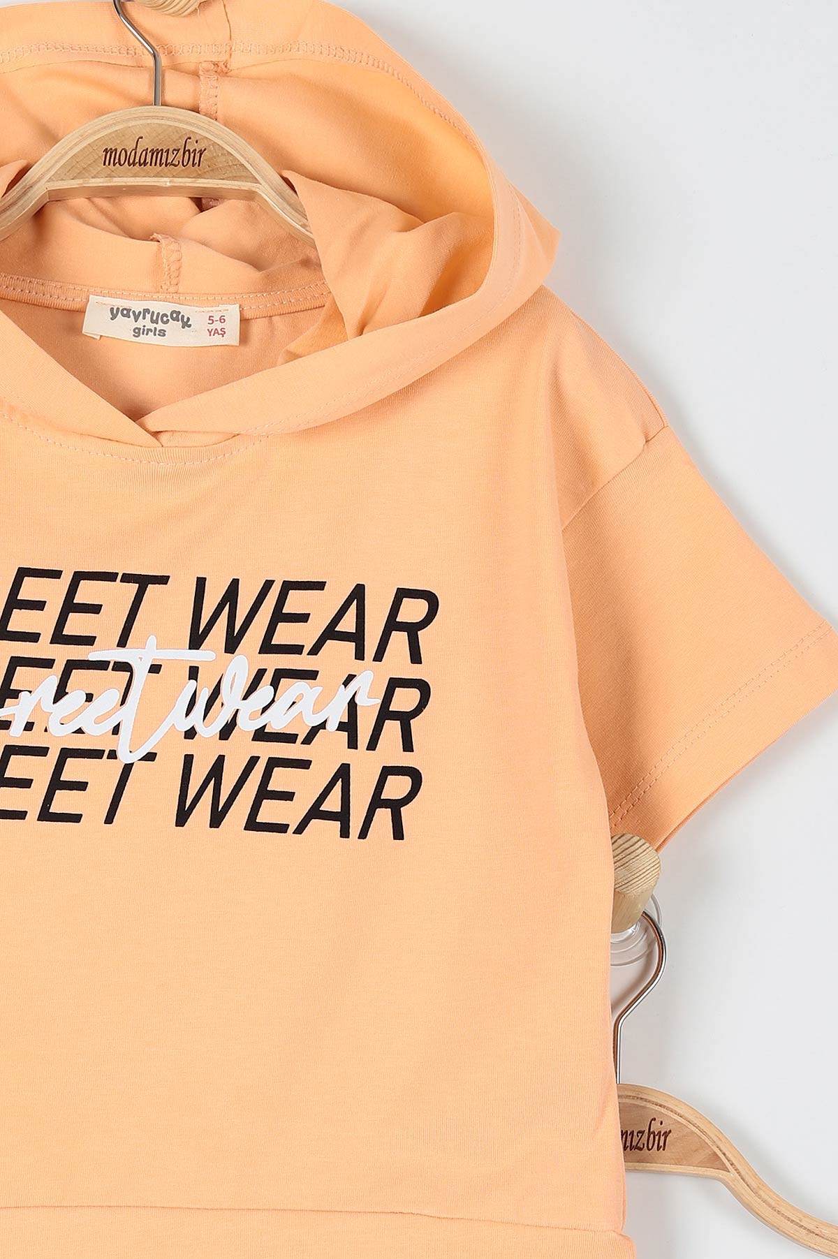 Yavru Ağzı (9-12 Yaş) Street Wear Baskılı Kız Çocuk Takım 180954