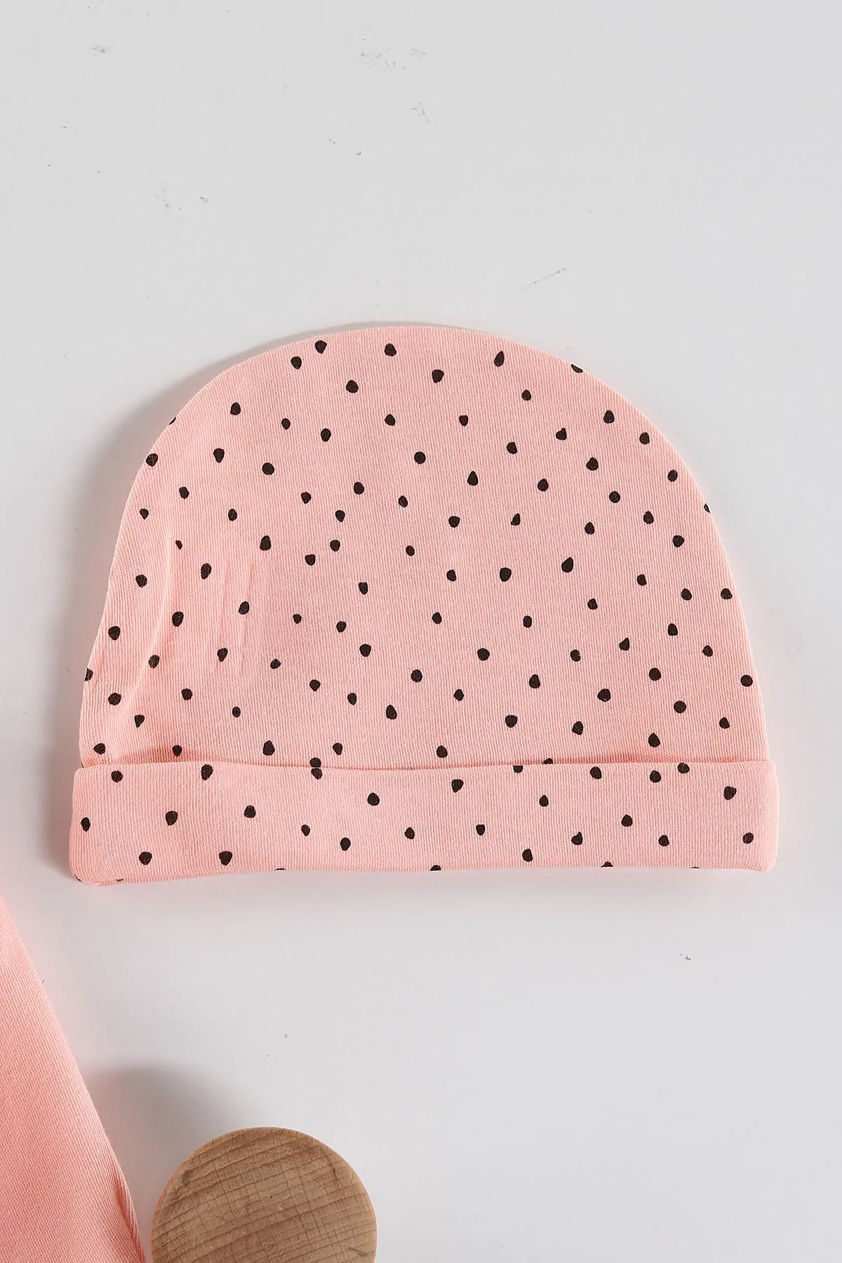 Yavruağzı (0-3 Ay) Koala  Baskılı   Patikli Unisex Bebek 3'lü Zıbın Takım 453779