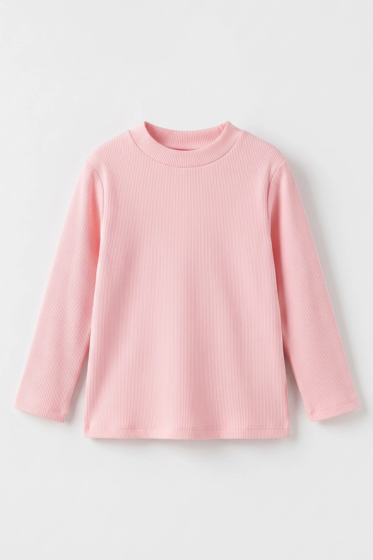 Yavruağzı (5-12 Yaş) Yarım Balıkçı Yaka Kaşkorse Çocuk Body Sweatshirt 495420