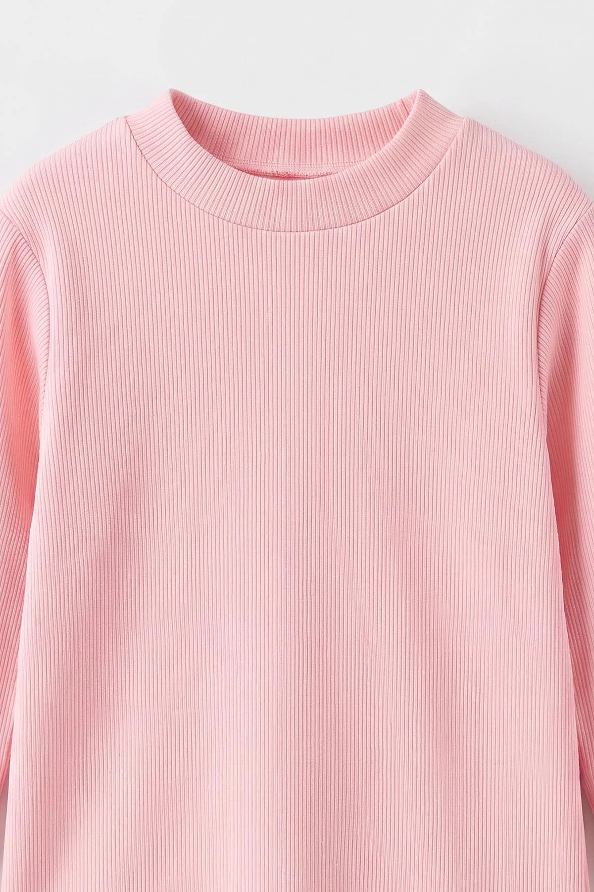 Yavruağzı (5-12 Yaş) Yarım Balıkçı Yaka Kaşkorse Çocuk Body Sweatshirt 495420
