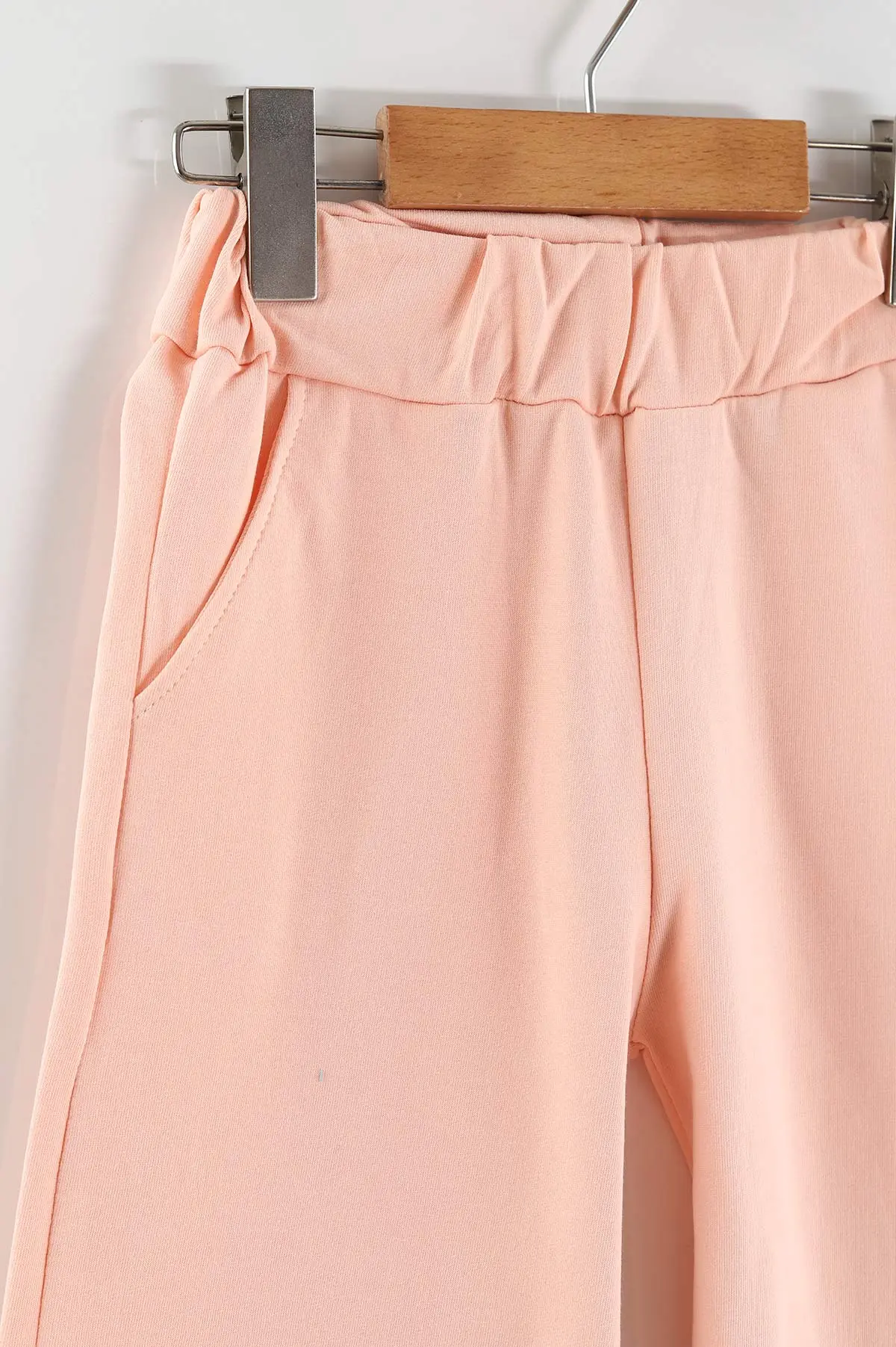 Yavruağzı (5-8 Yaş)Bol Paça Kız Çocuk Eşofman Altı 463982