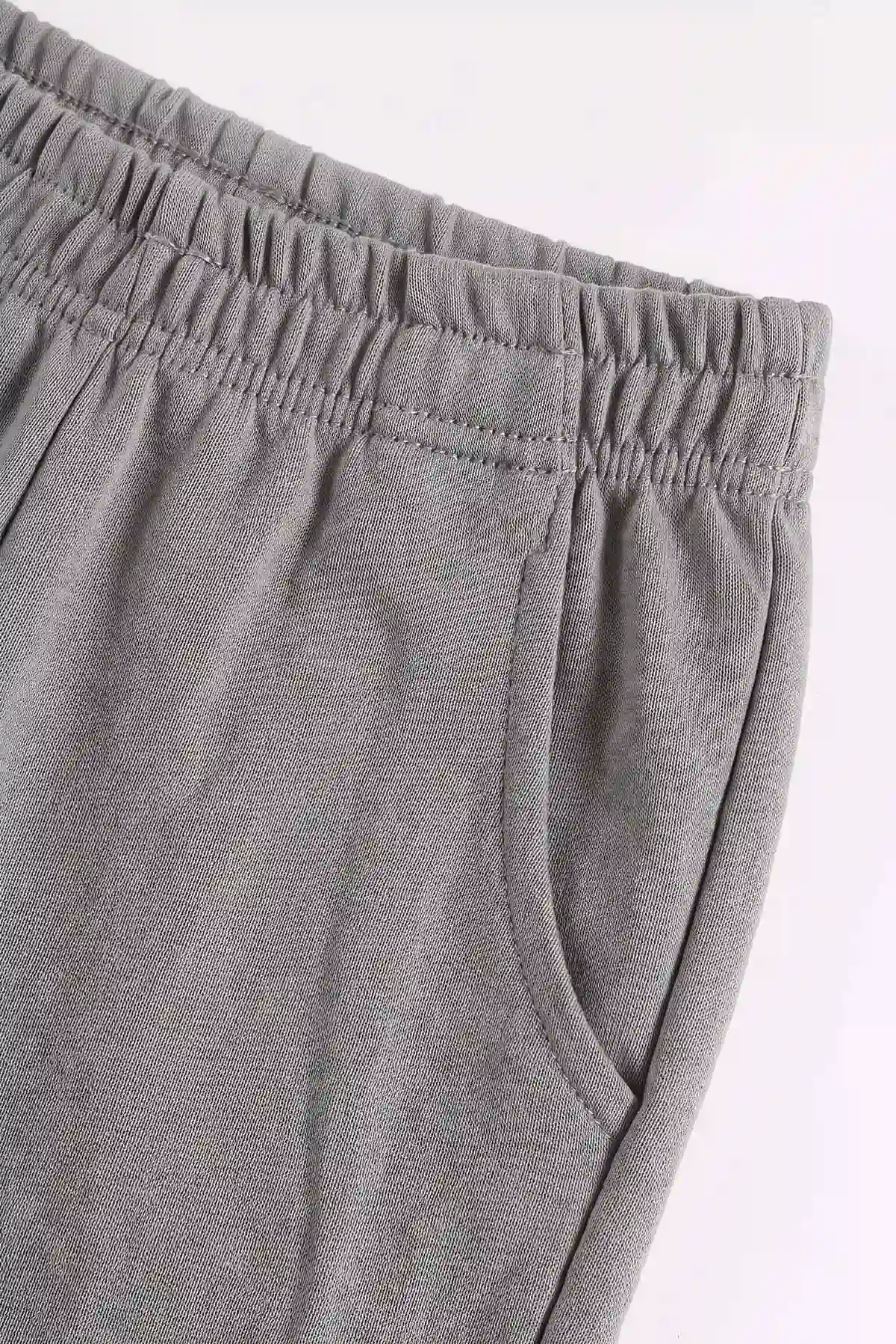 Yavruağzı (7-11 Yaş) Good Morning Baskılı Ribana Kumaş Kız Çocuk Pijama Takımı 477070