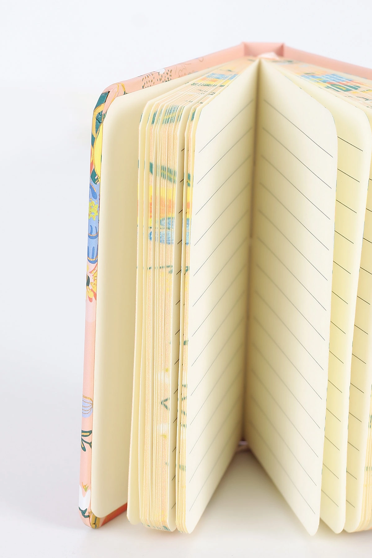 Yavruağzı 7x10 Cm Desenli Lastikli Bloknot Defter-Notebook 392514