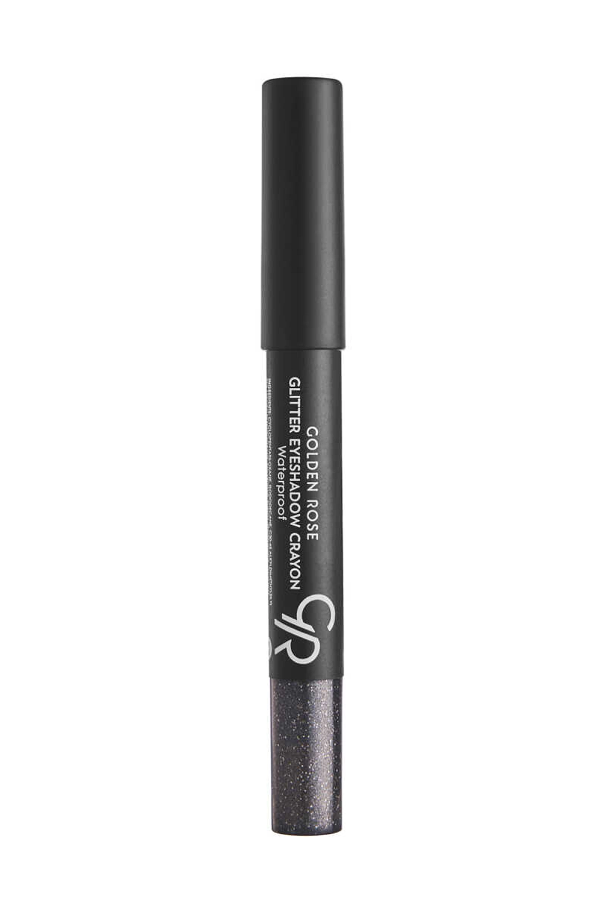 Golden Rose Glitter Eyeshadow Crayon Waterproof Göz Farı No:55 Midnight Black 283992