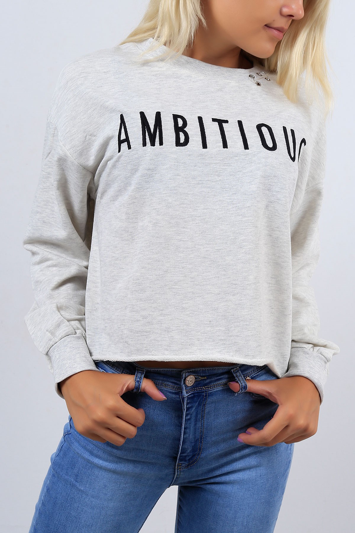 Yazı Detay Kısa Sweat 2758B