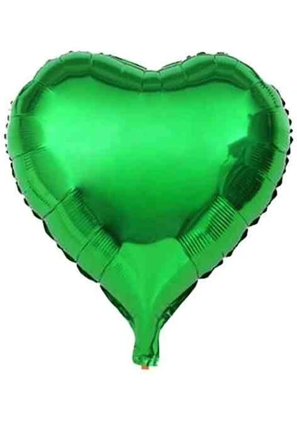 Yeşil 18 İnç Kalp Tekli Folyo Balon 302802