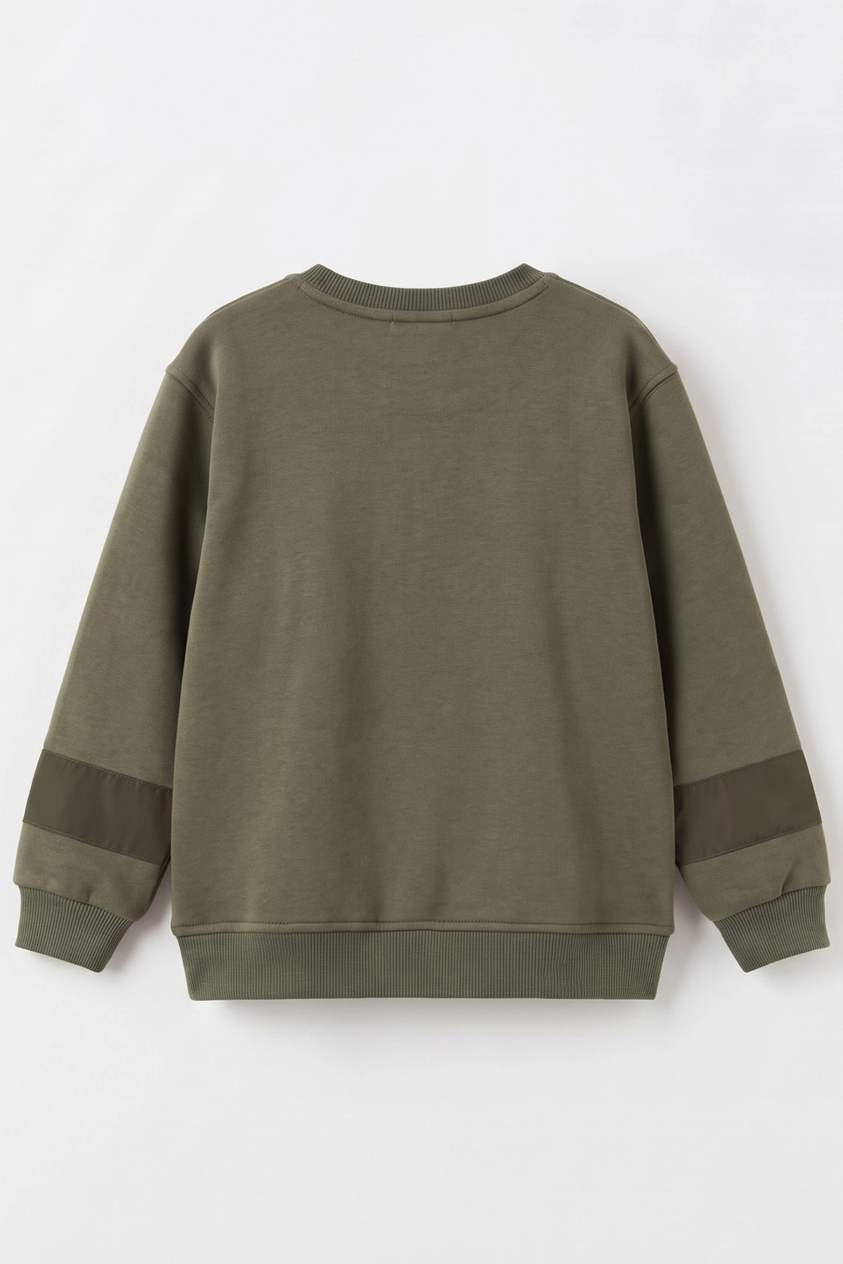 Yeşil (2-12 Yaş) Urban Nakışlı   İçi Şardonlu Erkek  Çocuk Sweatshirt 493817
