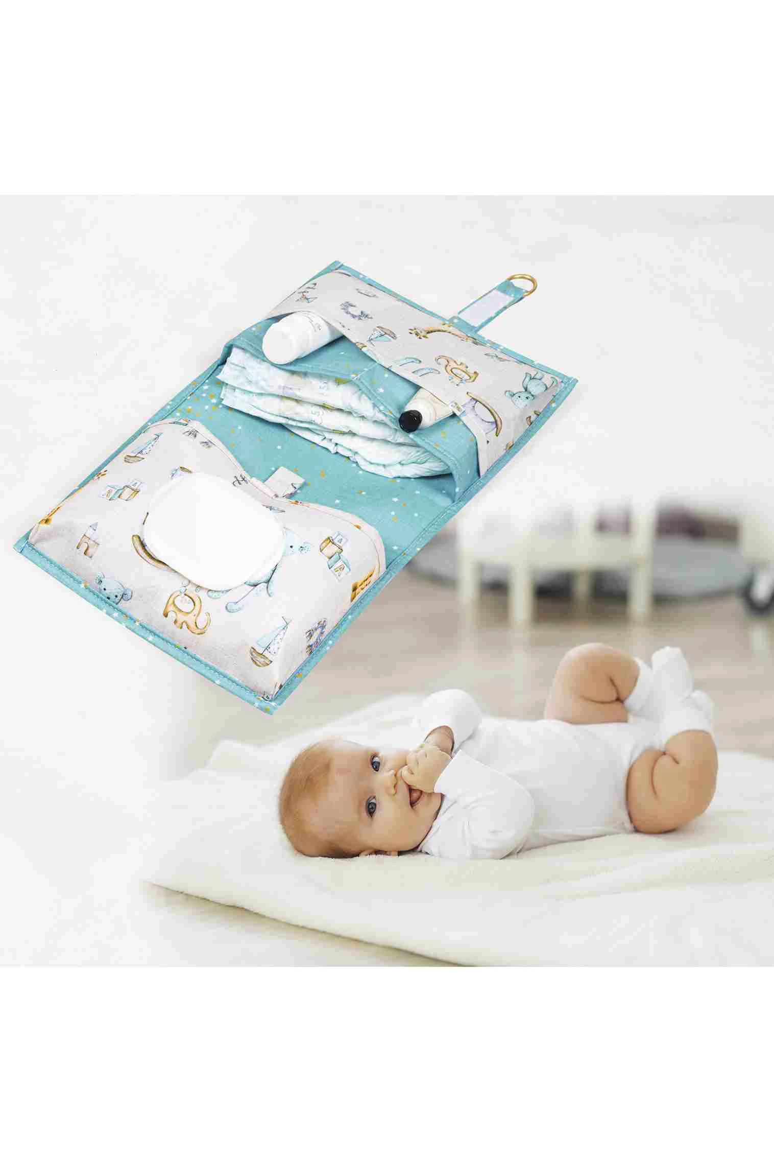 Yeşil 24x40 Baby Alt Bakım Çantası 250466