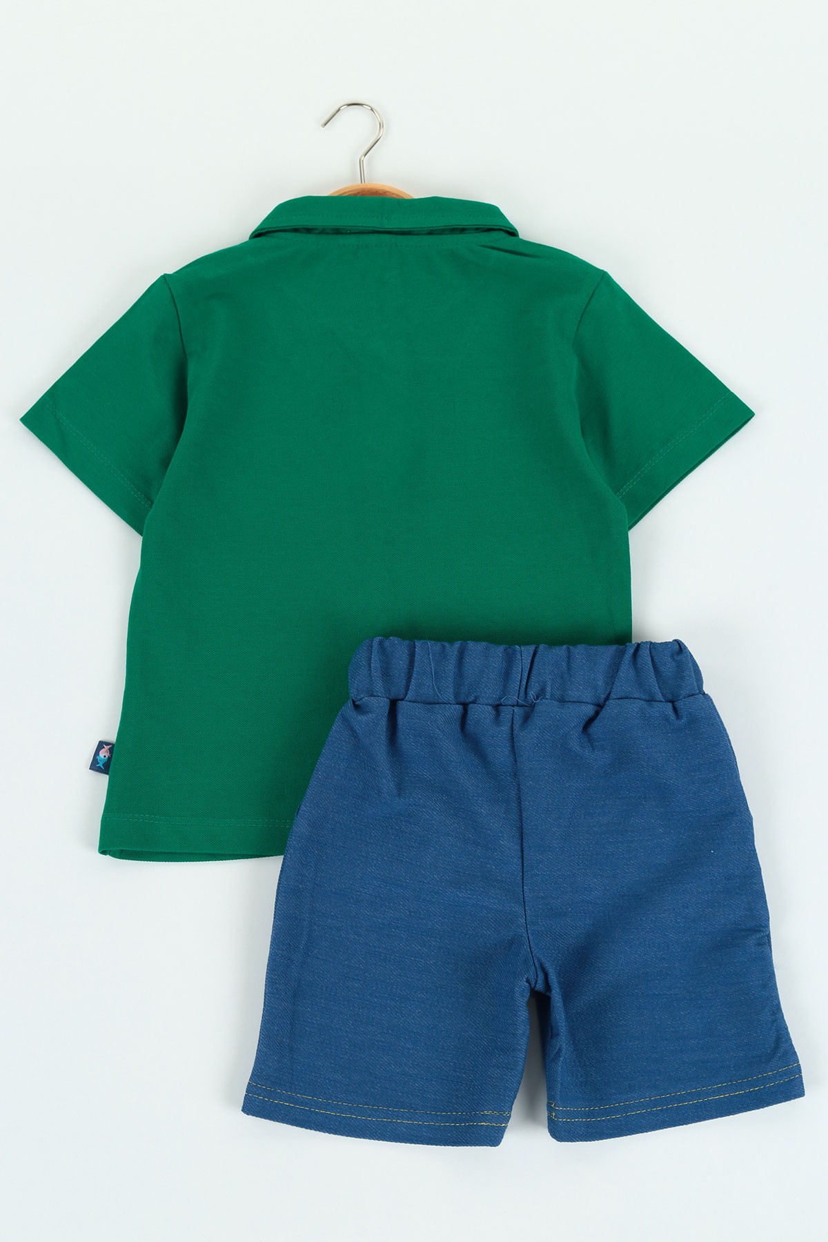 Yeşil (3-6 yaş) Soccor Baskılı Pike Erkek Çocuk Takım 121637