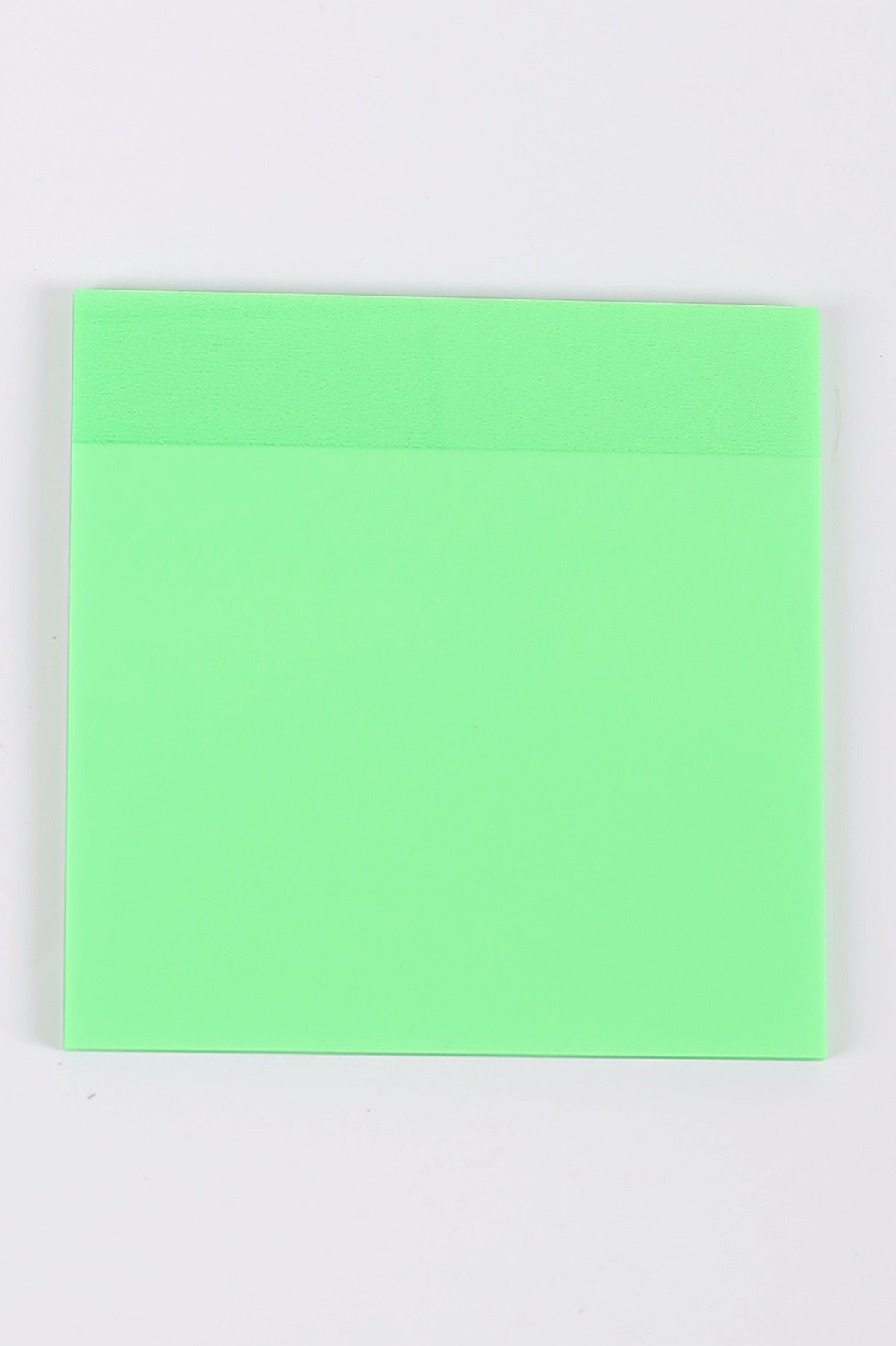 Yeşil 76x76mm Şeffaf Yapışkanlı Kare Postit-Not Kağıdı 417534