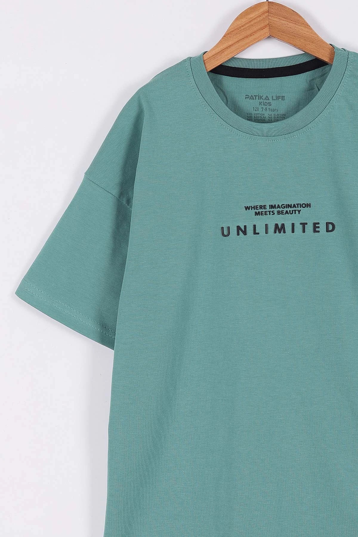 Yeşil (8-12 Yaş) Unlimited Baskılı Erkek Çocuk Takım 271616