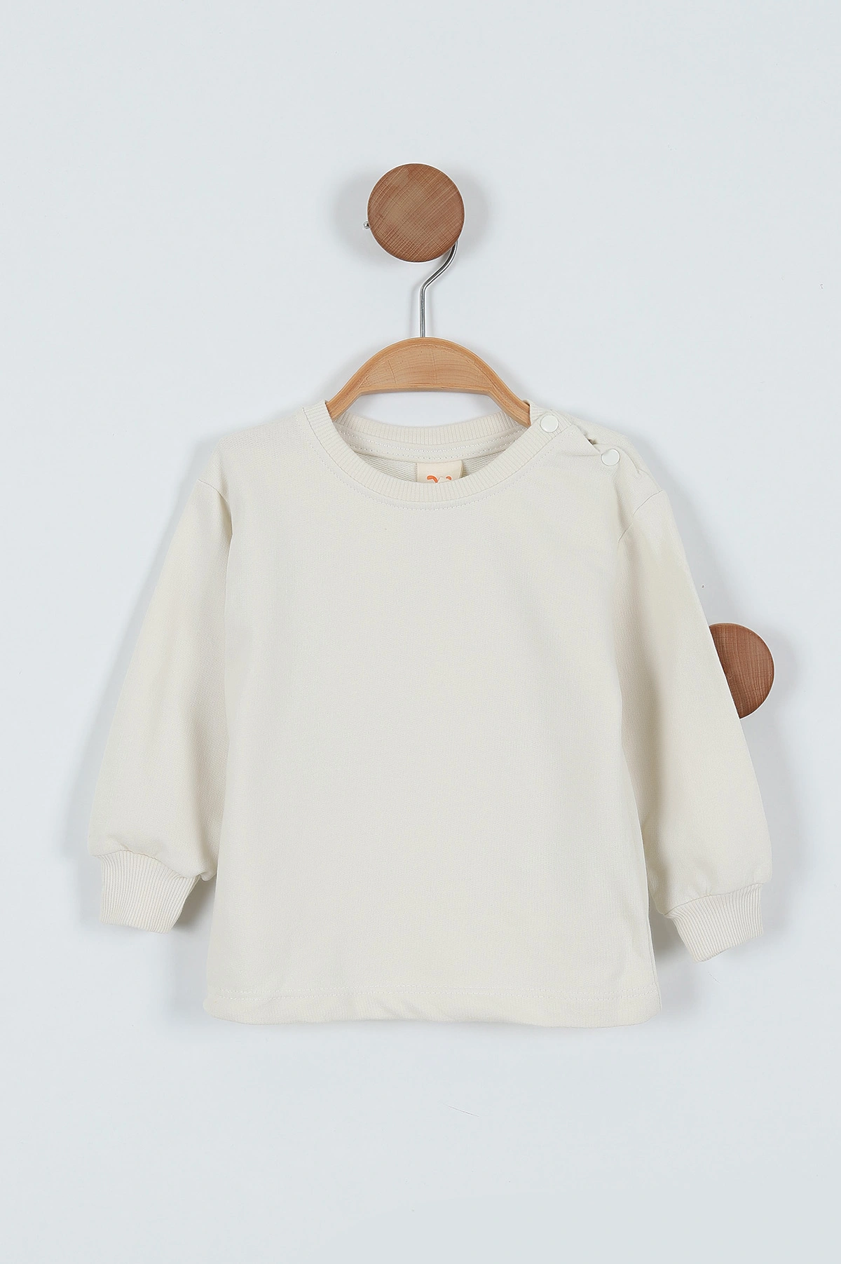 Yeşil (9-24 Ay)Kolsuz Kapüşonlu Sweatshirtlü Erkek Bebek Takım 345277