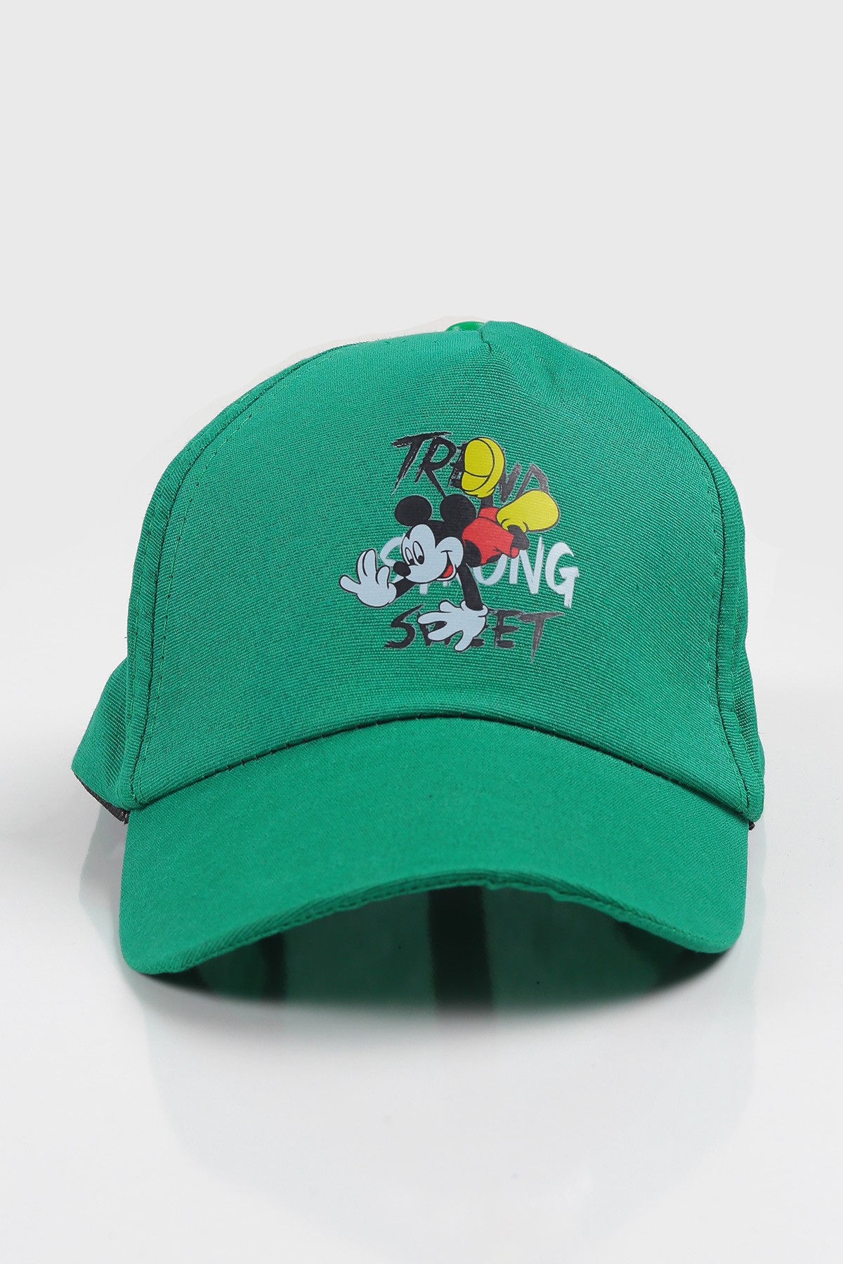 Yeşil Baskılı Erkek Çocuk Şapka 113525