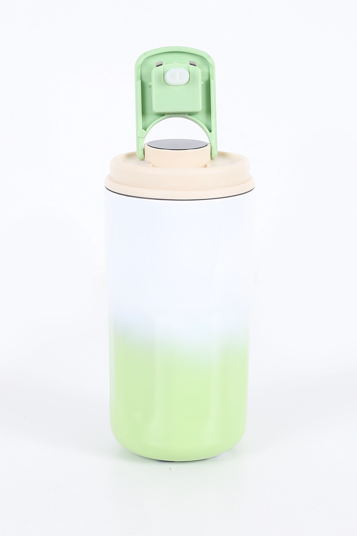 Yeşil Dijital Derece Göstergeli Çelik Termos-Matara 420 Ml 393132